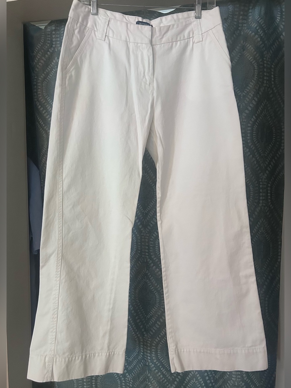 Bitten by Sarah Jessica Parker White flared Wide-Leg Jeans- great condition